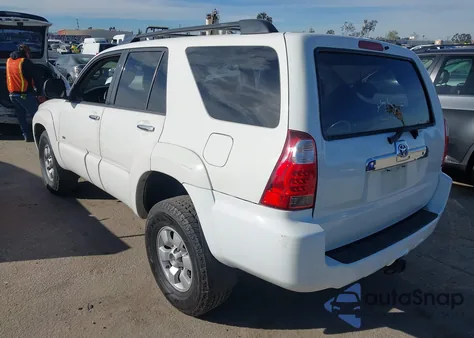 2007 Toyota 4Runner Sr5 V6 z USA, uszkodzony, nr VIN JTEZU14R770084608